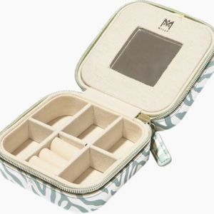 New.By Milly.Darling, sturdy jewelry case & mirror.Perfect for travel or home